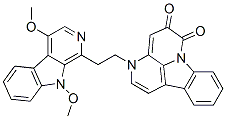 3-[2-(4,9-Dimethoxy-9H-pyrido[3,4-b]indol-1-yl)ethyl]-3H-indolo[3,2,1-de][1,5]naphthyridine-5,6-dione