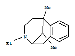 3-ethyl-6,11-dimethyl-1,2,3,4,5,6-hexahydro-2,6-methano-3-benzazocine