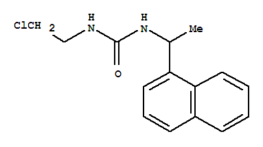 Urea,N-(2-chloroethyl)-N'-[1-(1-naphthalenyl)ethyl]-, (+)-