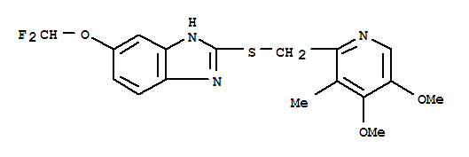 5-(Difluoromethoxy)-2-{[4-Chloro-3-Methoxy-2-Pyridinyl)Methyl]Thio}1H-Benzimidazole