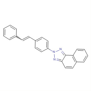 2-[4-(2-phenylethenyl)phenyl]-2H-naphtho[1,2-d][1,2,3]triazole