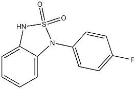 1-(4-Fluorophenyl)-1,3-dihydro-2,1,3-benzothiadiazole 2,2-dioxide