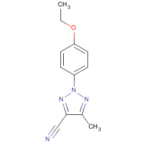 2H-1,2,3-Triazole-4-carbonitrile, 2-(4-ethoxyphenyl)-5-methyl-