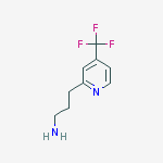 3-[4-(trifluoromethyl)pyridin-2-yl]propan-1-amine