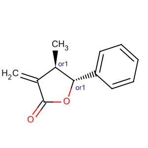 2(3H)-Furanone, dihydro-4-methyl-3-methylene-5-phenyl-, (4R,5R)-rel-