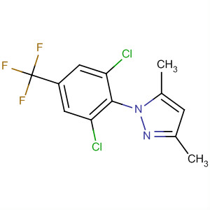 1H-Pyrazole, 1-[2,6-dichloro-4-(trifluoromethyl)phenyl]-3,5-dimethyl-