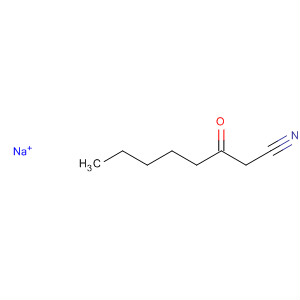 Octanenitrile, 3-oxo-, ion(1-), sodium