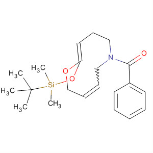 2H-1,6-Oxazecine,6-benzoyl-10-[[(1,1-dimethylethyl)dimethylsilyl]oxy]-5,6,7,8-tetrahydro-,(E,Z)-