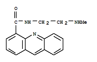 4-acridinecarboxamide, N-[2-(methylamino)ethyl]-
