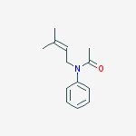 N-(3-methylbut-2-enyl)-n-phenylacetamide