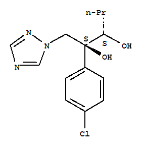 2,3-Hexanediol, 2-(4-chlorophenyl)-1-(1H-1,2,4-triazol-1-yl)-, (2R,3R)-