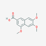 2-Naphthalenecarboxylic acid, 4,6,7-trimethoxy-