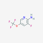 2-amino-3-fluoro-5-(trifluoromethoxy)pyridine