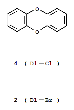 6,7-dibromo-1,2,3,4-tetrachlorooxanthrene
