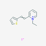 1-ETHYL-2-(2-THENYLIDENEMETHYL)PYRIDINIUM IODIDE