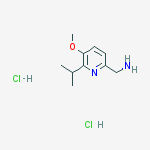 (6-isopropyl-5-methoxypyridin-2-yl)methanamine dihydrochloride