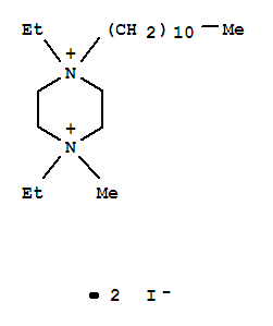 1,4-diethyl-1-methyl-4-undecylpiperazinediium diiodide
