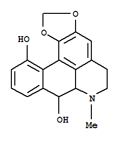 5H-Benzo[g]-1,3-benzodioxolo[6,5,4-de]quinoline-8,12-diol,6,7,7a,8-tetrahydro-7-methyl-, (7aS-cis)-
