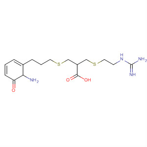 Propanoic acid,3-[[2-[(aminoiminomethyl)amino]ethyl]thio]-2-[[(2-amino-1-oxo-3-phenylpropyl)thio]methyl]-