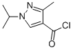 1H-Pyrazole-4-carbonylchloride, 3-methyl-1-(1-methylethyl)-