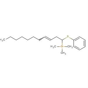 Silane, trimethyl[1-(phenylthio)-3-undecenyl]-