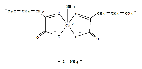 pentanedioate, 2-oxo-, diammonium cobalt(2+) salt, monoammoniate