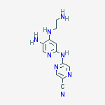 5-[[5-amino-4-(2-aminoethylamino)pyridin-2-yl]amino]pyrazine-2-carbonitrile