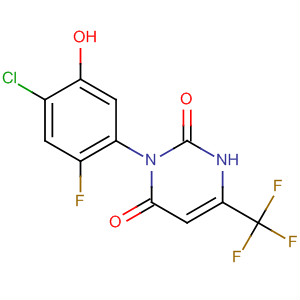 2,4(1H,3H)-Pyrimidinedione,3-(4-chloro-2-fluoro-5-hydroxyphenyl)-6-(trifluoromethyl)-