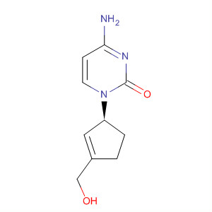 2(1H)-Pyrimidinone, 4-amino-1-[3-(hydroxymethyl)-2-cyclopenten-1-yl]-,(S)-