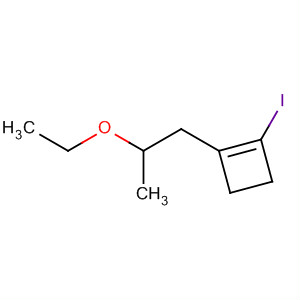 Cyclobutene, 1-(2-ethoxypropyl)-2-iodo-