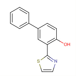 [1,1'-Biphenyl]-4-ol, 3-(2-thiazolyl)-