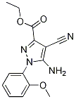 Ethyl5-amino-4-cyano-1-(2-methoxyphenyl)pyrazole-3-carboxylate