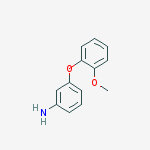 3-(2-methoxyphenoxy)Benzenamine