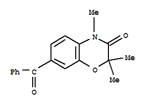 2,2,4-trimethyl-7-(phenylcarbonyl)-2H-1,4-benzoxazin-3(4H)-one