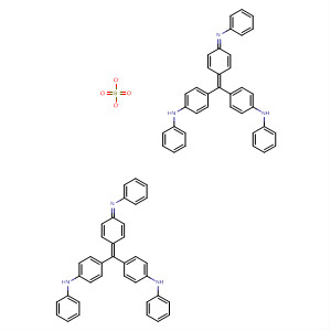 Benzenamine,N-phenyl-4-[[4-(phenylamino)phenyl][4-(phenylimino)-2,5-cyclohexadien-1-ylidene]methyl]-, sulfate (2:1)