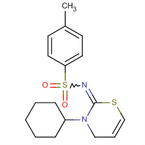 Benzenesulfonamide,4-methyl-N-(tetrahydro-3-phenyl-2H-1,3-thiazin-2-ylidene)-