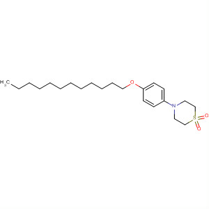 Thiomorpholine, 4-[4-(dodecyloxy)phenyl]-, 1,1-dioxide