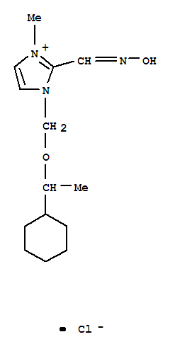 (Z)-{1-[(1-cyclohexylethoxy)methyl]-3-methyl-1,3-dihydro-2H-imidazol-2-ylidene}-N-oxomethanaminium chloride