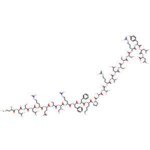 L-Leucine,L-methionyl-L-leucyl-L-seryl-L-leucyl-L-arginyl-L-glutaminyl-L-seryl-L-isoleucyl-L-arginyl-L-phenylalanyl-L-phenylalanyl-L-lysyl-L-prolyl-L-alanyl-L-threonyl-L-arginyl-L-threonyl-L-leucyl-L-cysteinyl-L-seryl-L-seryl-L-arginyl-L-tyrosyl-L-leucyl-