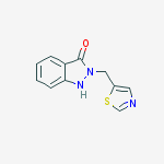 2-(1,3-thiazol-5-ylmethyl)-1h-indazol-3-one