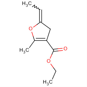 3-Furancarboxylic acid, 5-ethylidene-4,5-dihydro-2-methyl-, ethyl ester,(E)-
