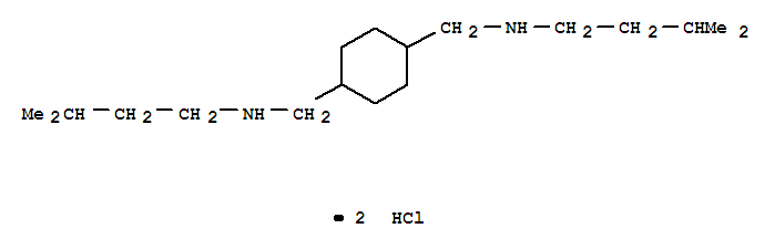 N,N'-(cyclohexane-1,4-diyldimethanediyl)bis(3-methylbutan-1-amine) dihydrochloride