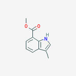 1H-Indole, 5-fluoro-4-[4-(phenylmethyl)-1-piperazinyl]-