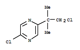 2-chloro-5-(1-chloro-2-methylpropan-2-yl)pyrazine