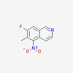 7-fluoro-6-methyl-5-nitroisoquinoline
