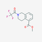 Methyl 2-(2,2,2-trifluoroacetyl)-3,4-dihydro-1h-isoquinoline-5-carboxylate