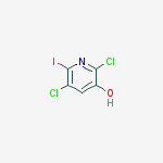 2,5-Dichloro-6-iodopyridin-3-ol