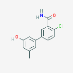 2-chloro-5-(3-hydroxy-5-methylphenyl)benzamide