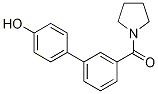 4-(3-Pyrrolidinylcarbonylphenyl)phenol