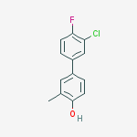 4-(3-chloro-4-fluorophenyl)-2-methylphenol